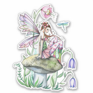 Spring Welcome Flower Fairy Fantasy Art