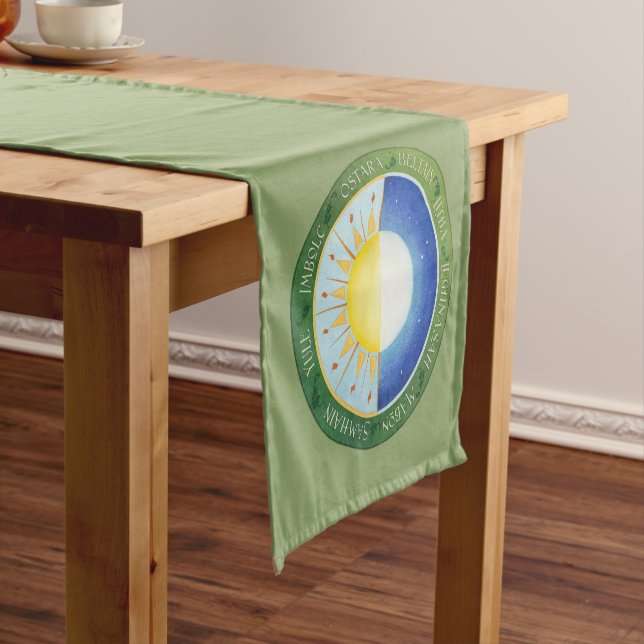 Spring Wheel of the Year Altar Cloth (In Situ)