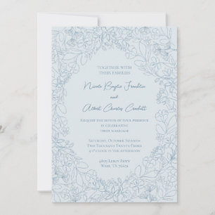 Spring Whimsy Wedding Invitations
