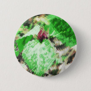 Spring Wildflower 2 Inch Round Button