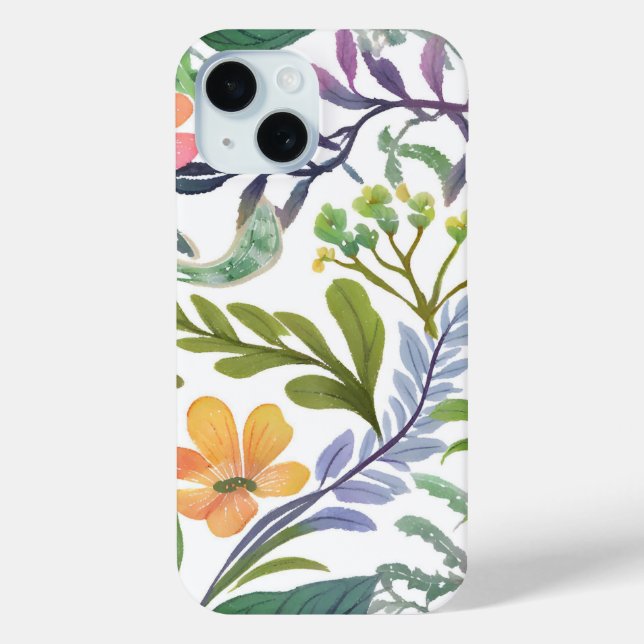 Spring Wildflower Florals | Flower Fields  Case-Mate iPhone Case (Back)