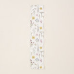 Spring Wildflower Greenery Meadow Flower Garden Scarf<br><div class="desc">Introducing our "Spring Wildflower Greenery Meadow Flower Garden" pattern, a vibrant celebration of nature's beauty. This enchanting design captures the essence of a blooming meadow, featuring a delightful mix of wildflowers and lush greenery. Perfect for adding a touch of spring to your home decor, fashion accessories, or crafting projects, this...</div>