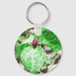Spring Wildflower Keychain
