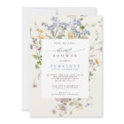 Spring Wildflower Meadow Garden Bridal Shower