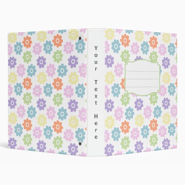 Spring Wildflowers Binder (Background)