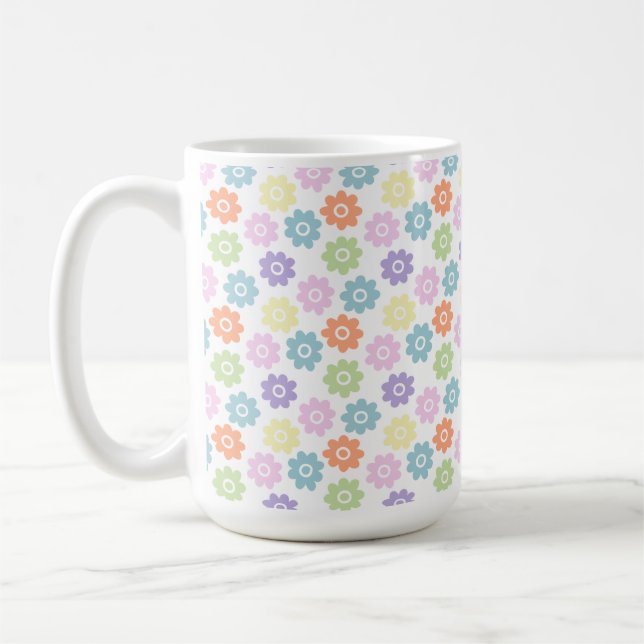 Spring Wildflowers Coffee Mug (Left)