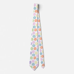 Spring Wildflowers Tie