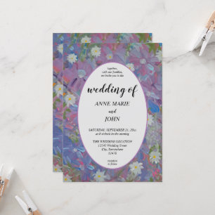 Spring Wonderland Floral Wedding Invitation
