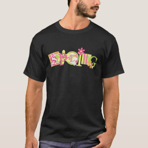 Spring Word Colourful Clipart T-Shirt