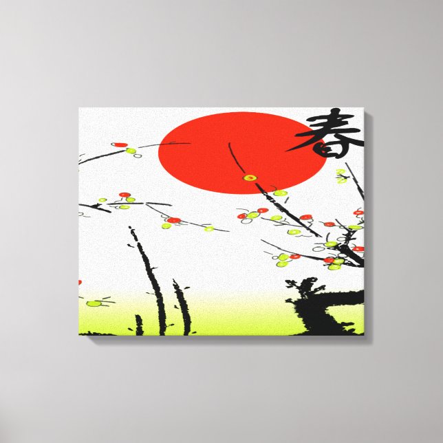 Spring Wrapped Canvas (Front)