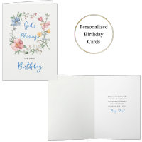 Spring Wreath God's Blessing Orthodox Birthday