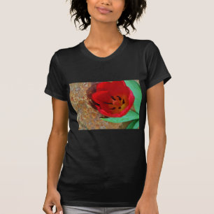 Spring yellow and Red Tulip T-Shirt