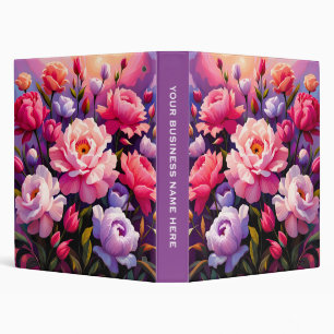 Spring Zen Sunrise Pink Blossom Garden Binder