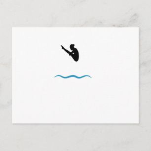 Springboard Diving Postcard