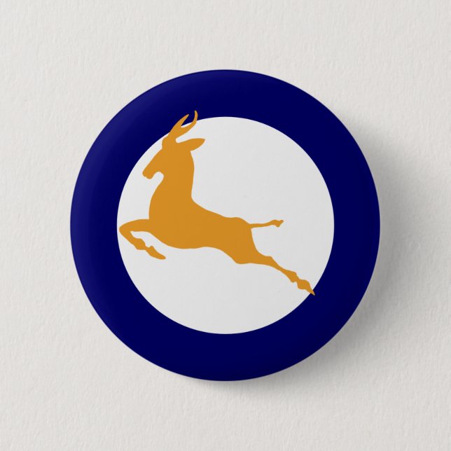 Springbok 2 Inch Round Button (Front)
