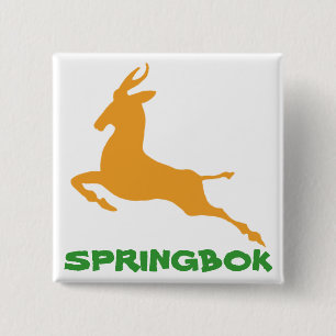 Springbok 2 Inch Square Button