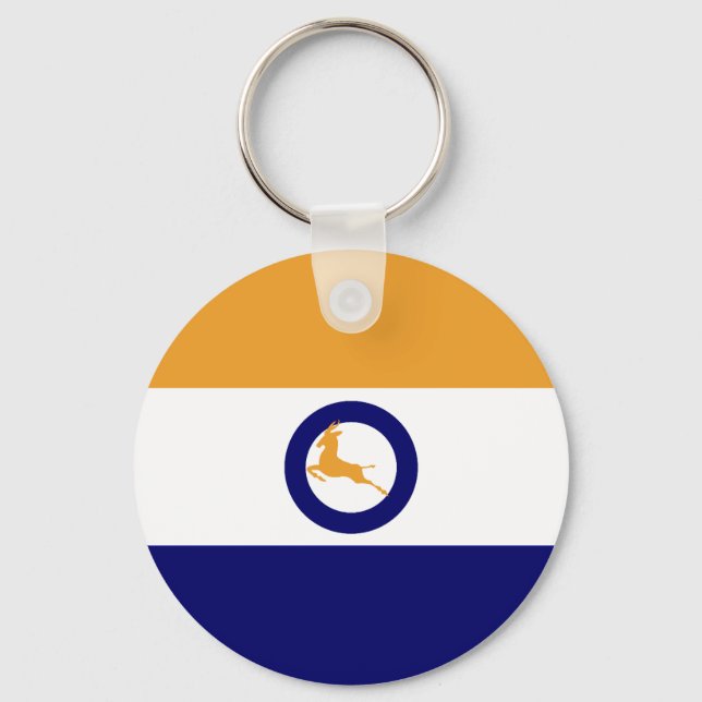 Springbok Flag Keychain (Front)