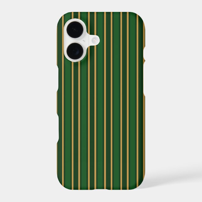 Springbok green and gold candy stripes (Back)