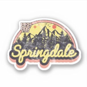 Springdale, Arkansas  Sticker