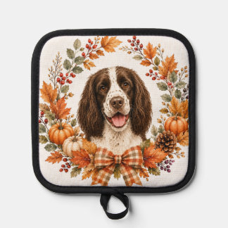 Springer Spaniel Autumn Pot Holder