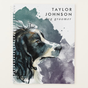 Springer Spaniel Business Dog Groomer Appointment Planner