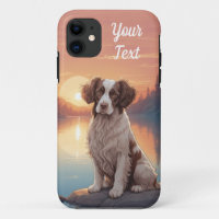 Springer Spaniel by Lake