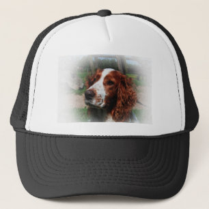 Springer Spaniel Dog Art Trucker Hat