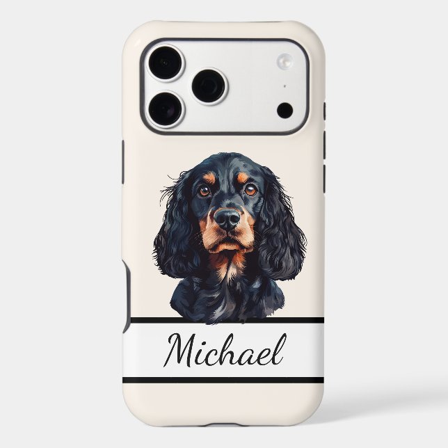Springer Spaniel Dog Pet Animal Customize  (Back)