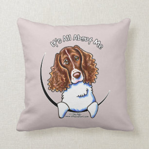 Springer Spaniel IAAM Throw Pillow