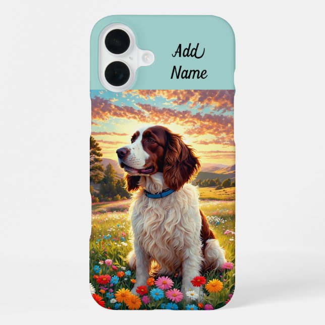 Springer Spaniel  iPhone Case (Back)