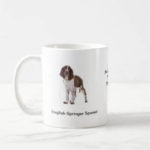 Springer Spaniel Mug - With two images and a motif