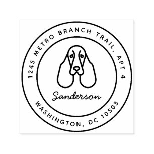 Springer Spaniel Return Address Stamp Self-Inking
