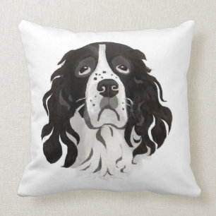 Springer Spaniel Throw Pillow