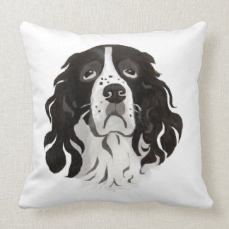 Springer Spaniel Throw Pillow