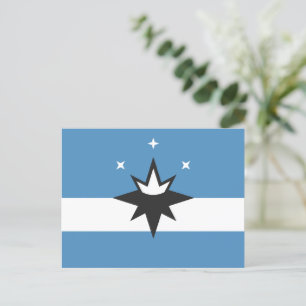 Springfield city Flag Missouri state USA  Postcard