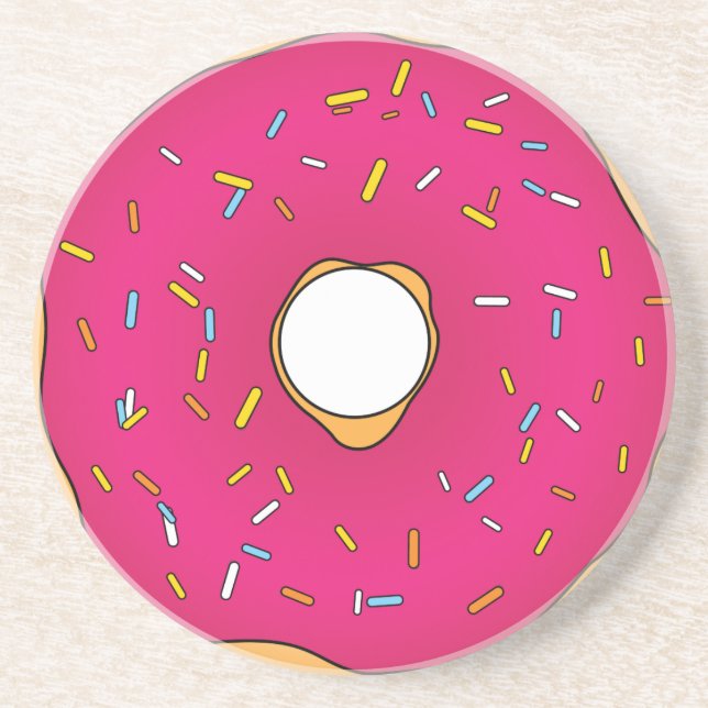 Springfield Doughnut Drink Coasters (Front)