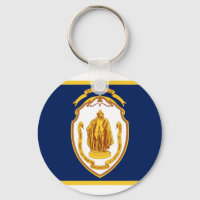Springfield (Massachusetts) City flag Keychain