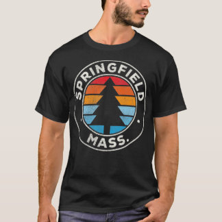 Springfield Massachusetts MA Vintage Graphic Retro T-Shirt