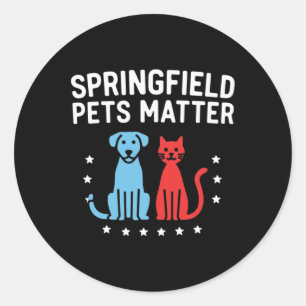 Springfield Pets - Show Your Love For Pets Sticker