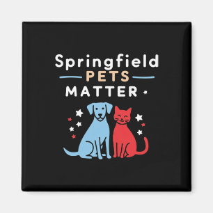 Springfield Pets - Show Your Love For Pets Sticker Magnet