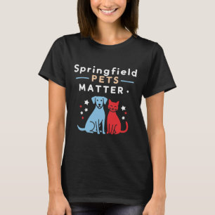 Springfield Pets - Show Your Love For Pets Sticker T-Shirt