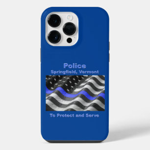Springfield, Vermont. Police iPhone 14 Pro Max Case