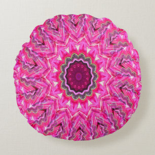 Springing in Pink.... Round Pillow