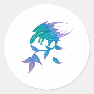 Springs Classic Round Sticker