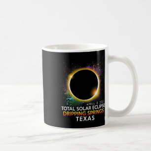 Springs Texas Totality Total Solar Eclipse 2024 Coffee Mug