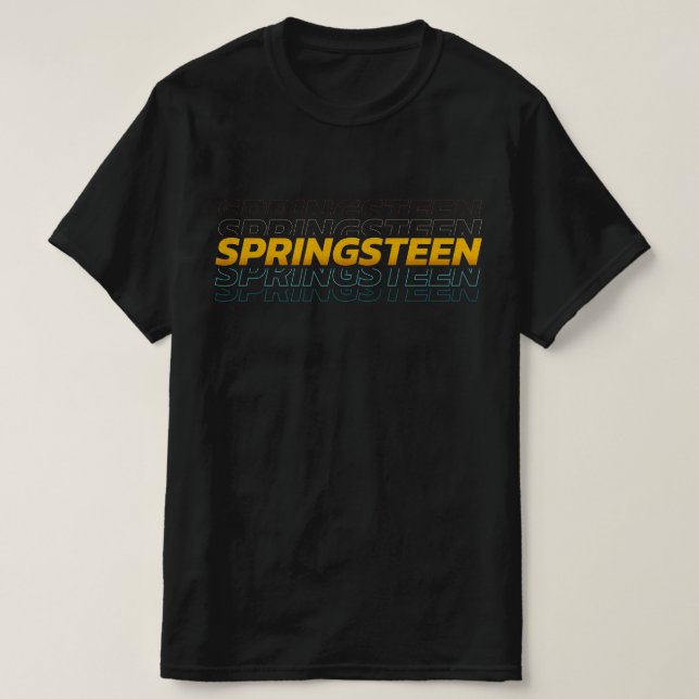 Springsteen Boss Lady Party Time. T-Shirt (Design Front)