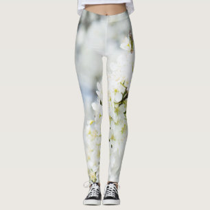 Springtime blooming leggings