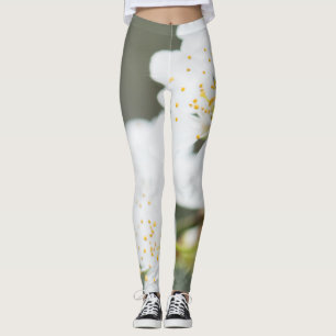 Springtime blooming leggings