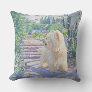 Springtime Bower Throw Pillow