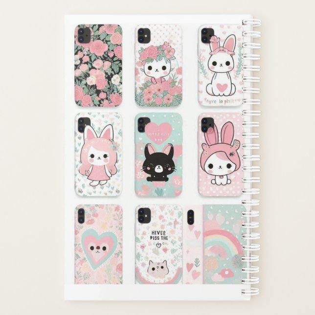 Springtime Bunnies Planner (Back)